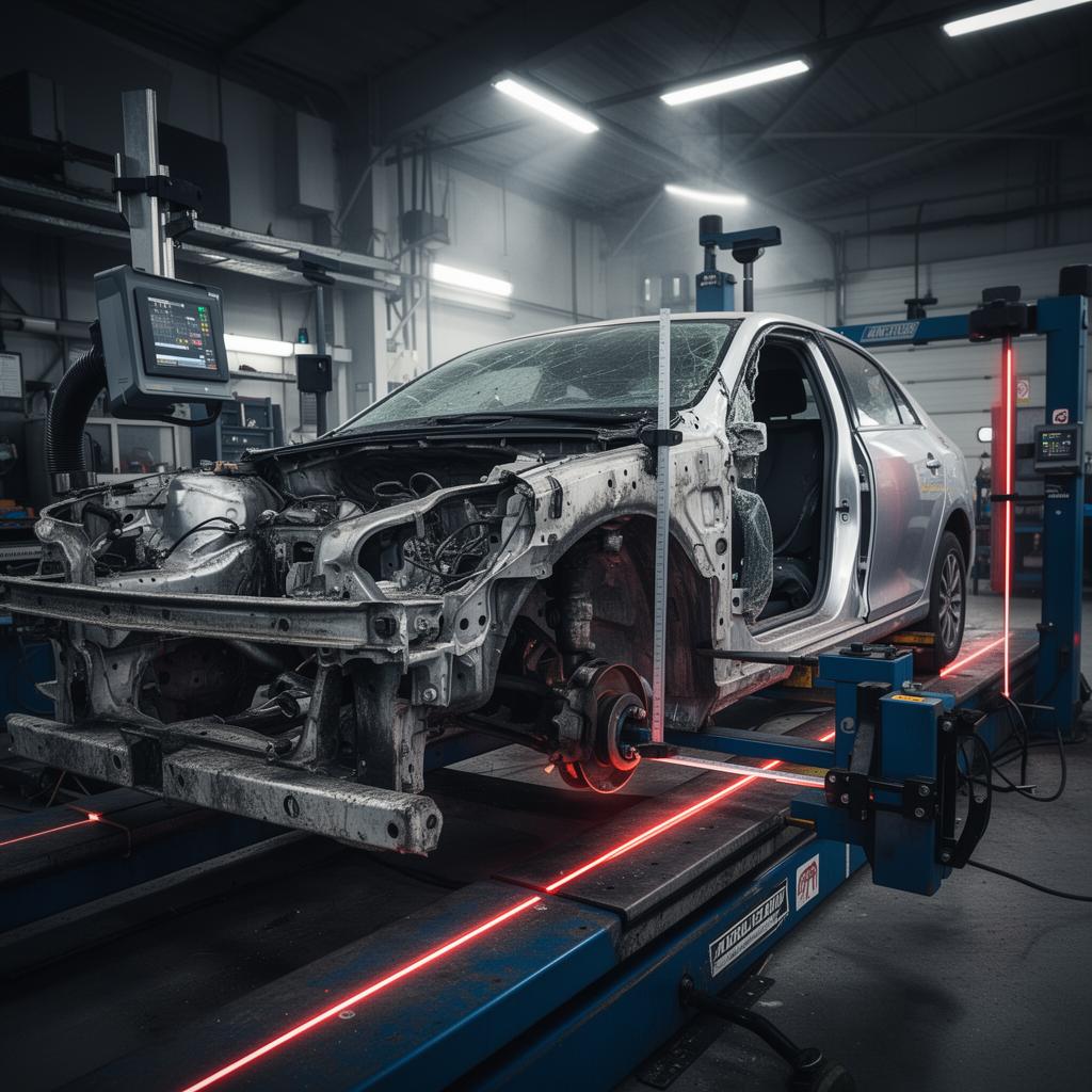 Frame Straightening service example